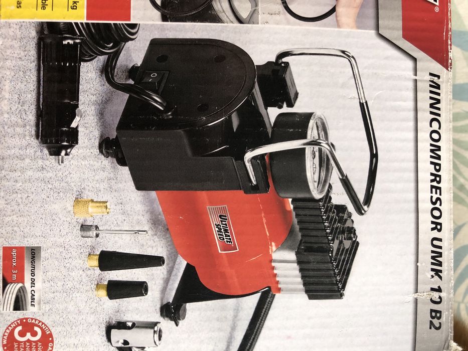 Compressor novo para pneus de automovel entre outros