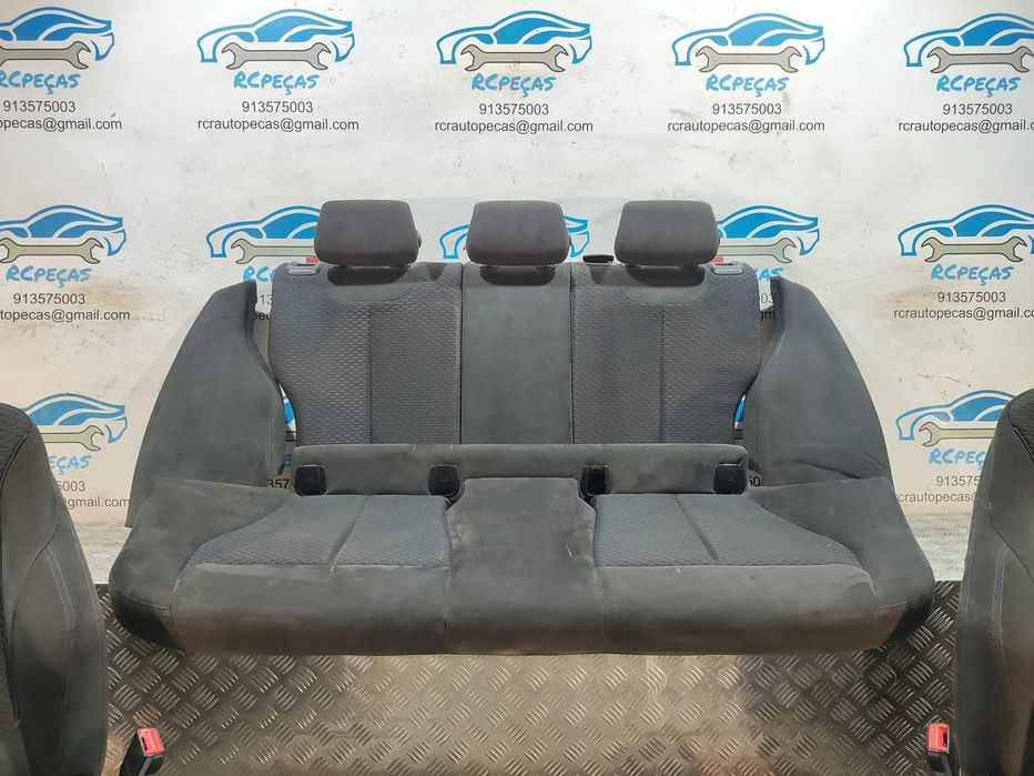 Conjunto bancos em Alcântara BMW Serie 1 F20 Pack M