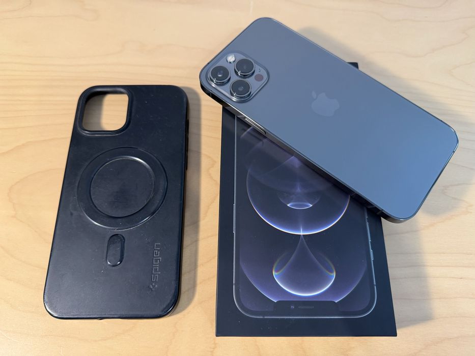 IPhone 12 Pro Max 256 GB, MEGA ZESTAW !! Szary, stan idealny