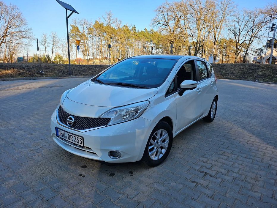 Nissan Note Benzyna,Kamera,Nawigacja,Bezawaryjny,Zadbany,Opłacony