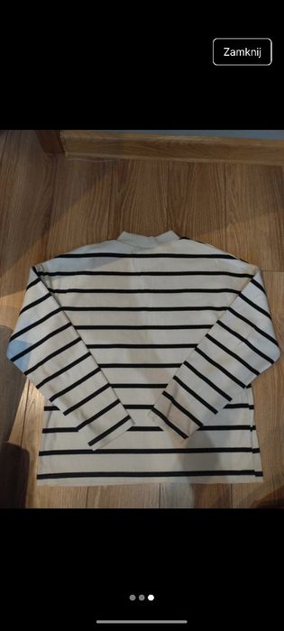 Sweter koszulka z długim rękawem Sinsay w paski
