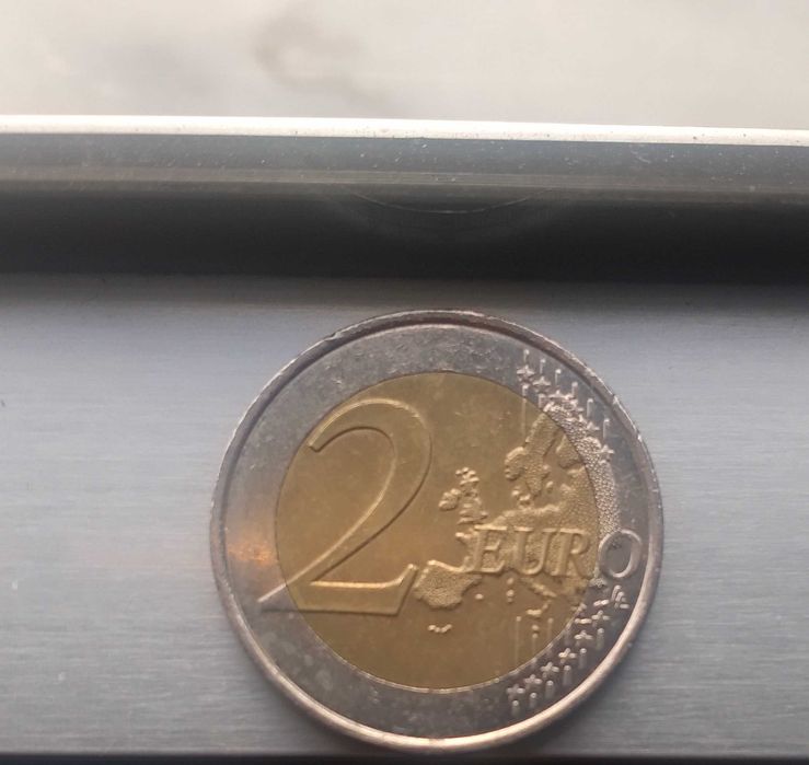 Moeda 2€ rara presidência francesa 2008