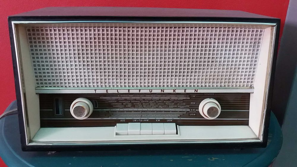 Radios antigos Nordmende kadett telefunken Perafita, Lavra E Santa Cruz