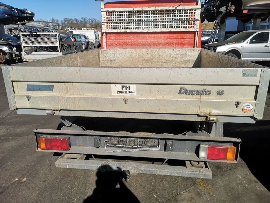 Paka Burty Aluminiowe Zabudowa szer. 200 dłu. 260 wys. 35 Ducato