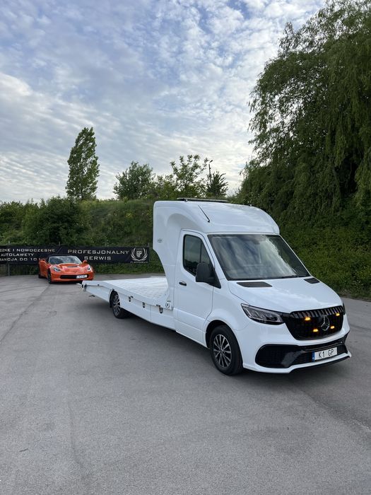 PRODUCENT laweta autolaweta aluminiowa zabudowa panelowa najazd panel