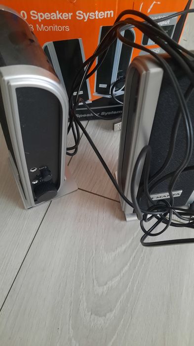Małe Głośniki MP3 Monitors Multimedia Speaker System