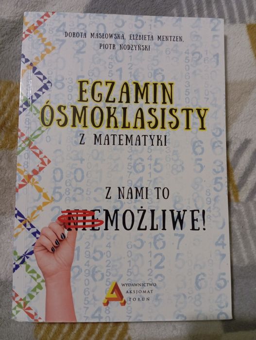 Sprzedam książkę Egzamin Ósmoklasisty z matematyki.