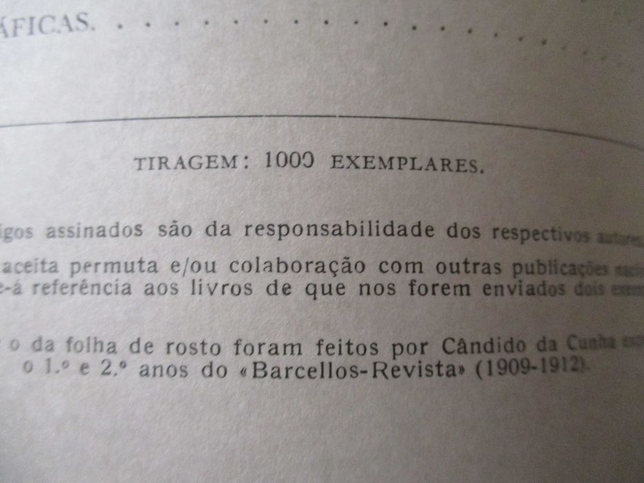 Livro revista Barcellos 1982