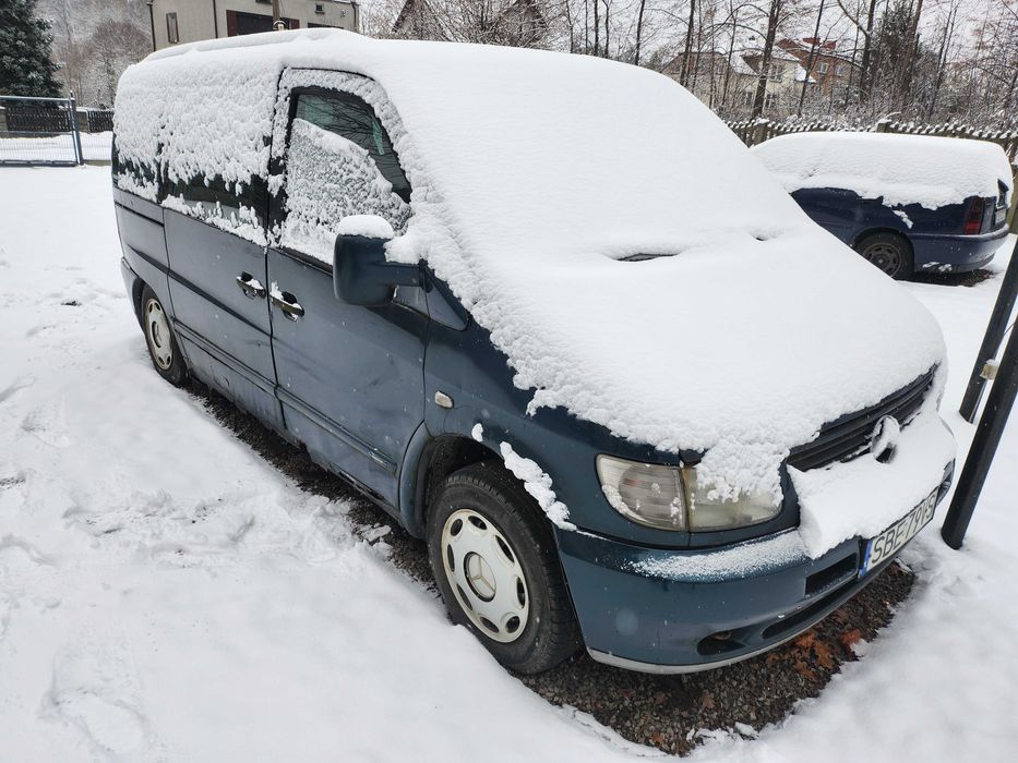 W638 Mercedes Vito V Klasa silnik 2.3 Benzyna  fotele 6 sztuk z w639