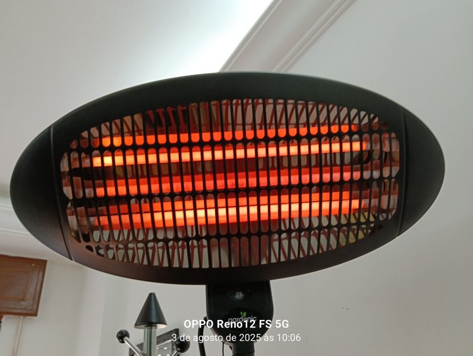 Aquecedor Elétrico_C/ Pé_de Parede_Esplanada_Comercio_Habitação_Jardim