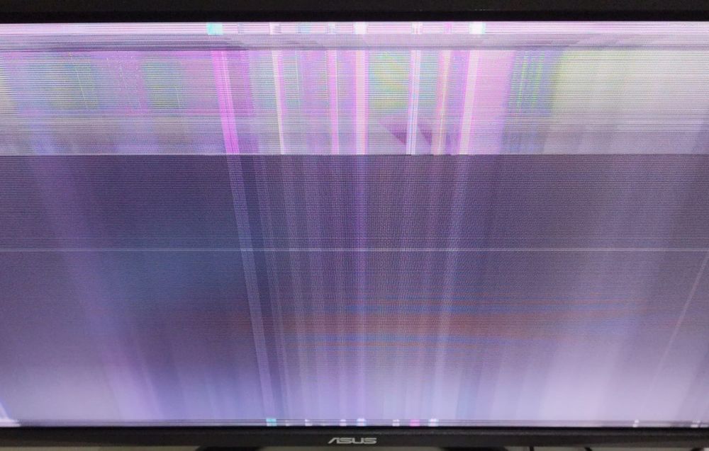Monitor ASUS  com defeito444995573247518723