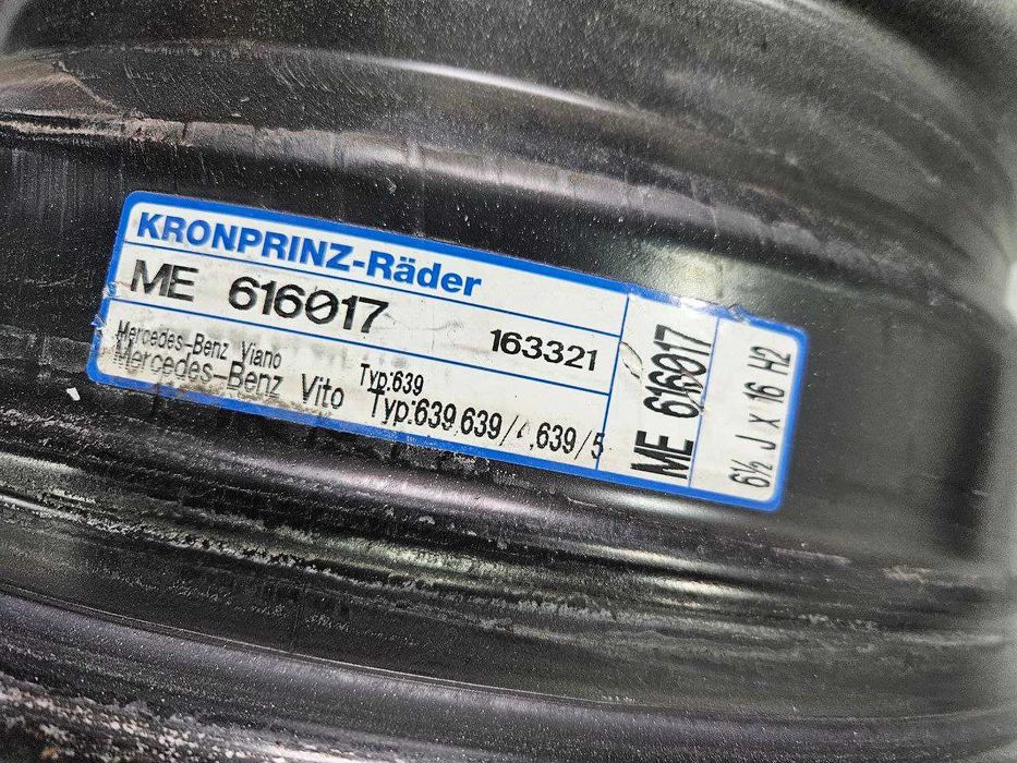 Диски Vito 639/Viano 5/112 R16 6.5J ET60 dia66.6mm