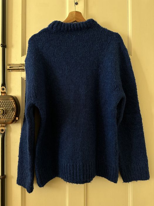 Camisola Malha Fofa Zara Azul Elétrico Homem - Tamanho M