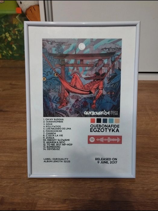 Zestaw plakatów (Bambi, Bardal, Quebonafide) Polski rap 2026 (Razem lub osobno)