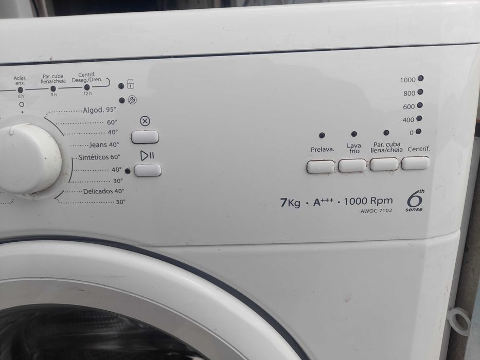 maquina de roupa Whirlpoo 7 quilos classe A 100 rpm exelente