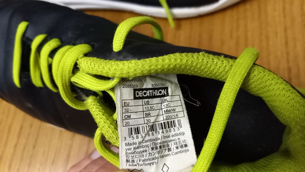 Buty Kipsta rozmiar 32 non marking