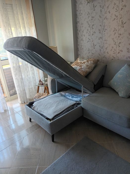 Sofá-cama c/ chase longue