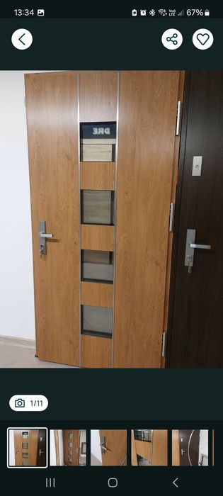 3 różne modele drzwi zewnętrzne metalowe