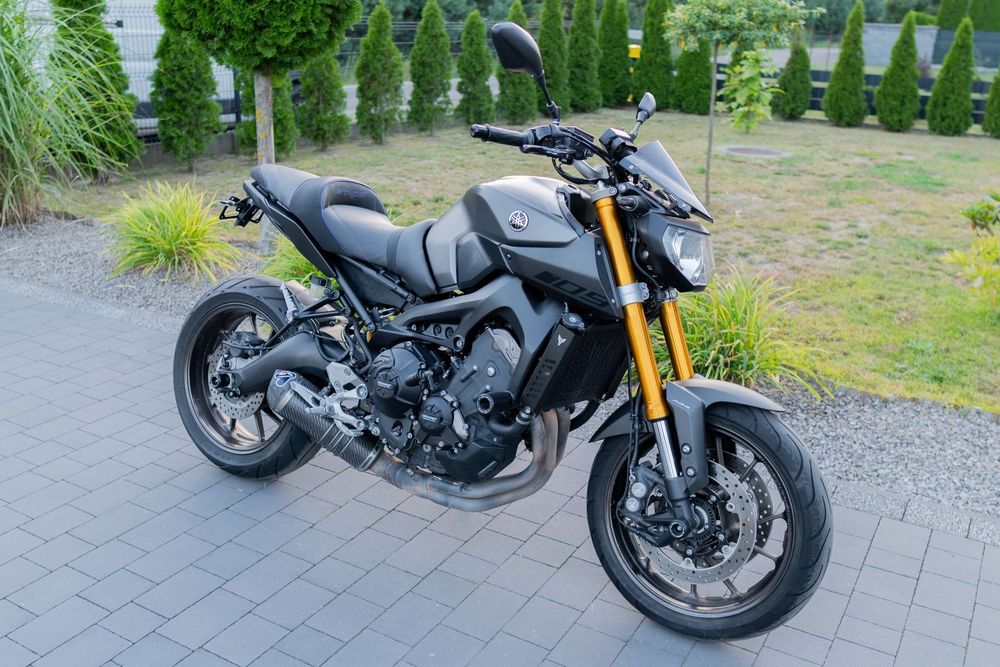 Yamaha MT MT09 Termignoni A2 doposażony serwis ASO Transport Film Raty MT