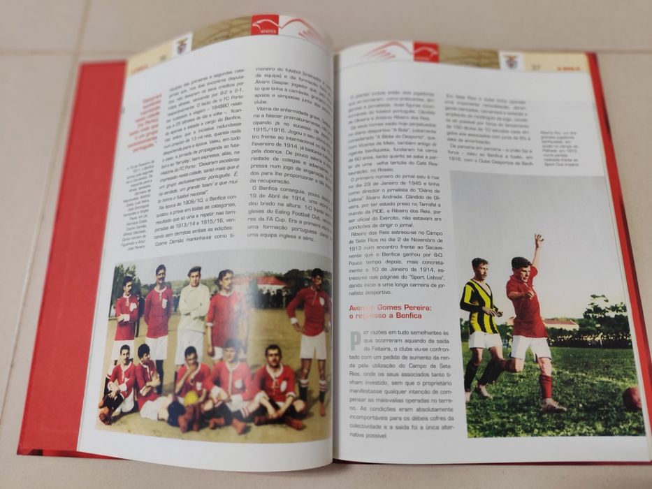 Livros: Sport Lisboa e Benfica 100 Gloriosos Anos