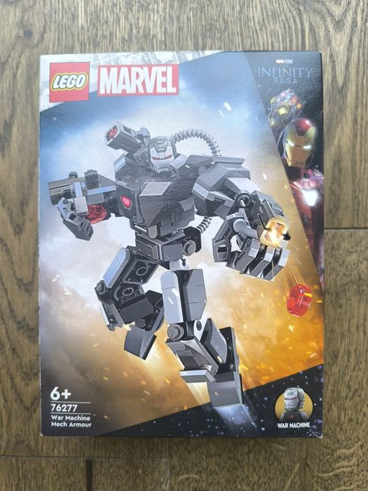 NEGOCJUJ Klocki LEGO Marvel SH 76277 Mechaniczna zbroja War Machine