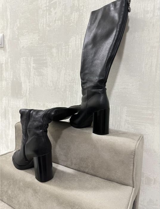 Жіночі чоботи натуральна шкіра