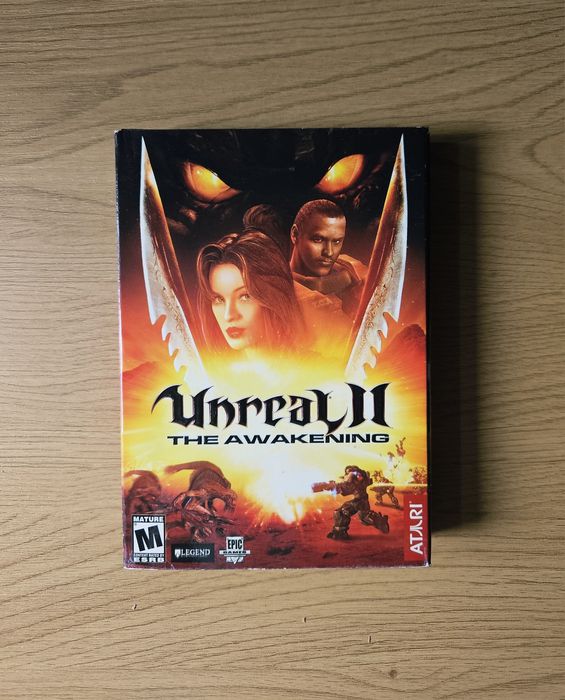 Unreal 2: The Awakening BOX US PC Unikat!