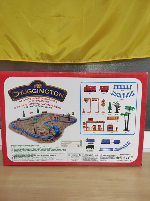 Іграшка Залізниця CHUGGIGTON. Нова. РОЗПРОДАЖ.
