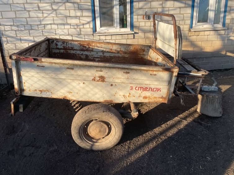 Продам прицеп як для машини так і для мотоблока