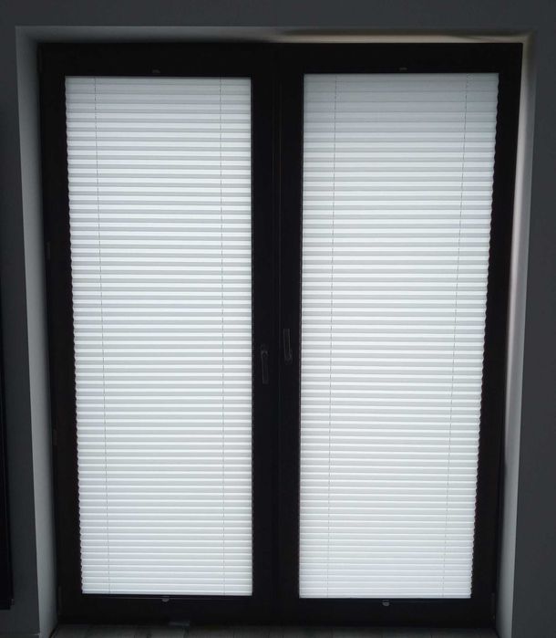 Roleta plisowana 60cm x 150cm. Rolety na wymiar. Pomiar i montaż