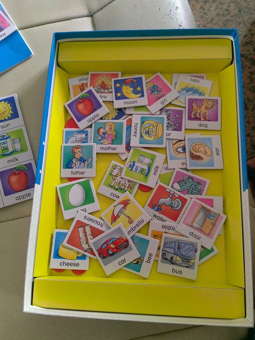 Jogo de memória para aprender Inglês