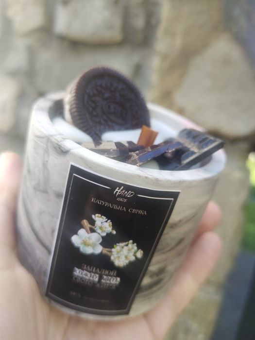 Свічки ручної роботи, ароматизовані