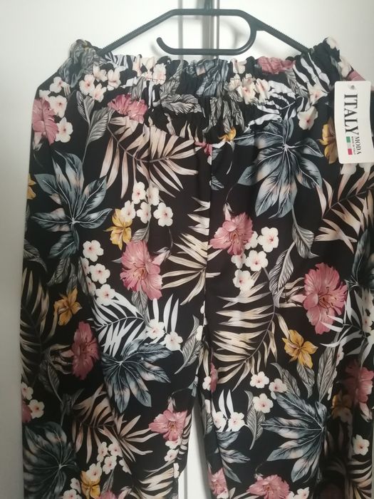 Letnie szerokie spodnie Hit nowe uni