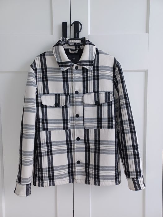 Kurtka męska S H&M lekko ocieplana wiosna jesień