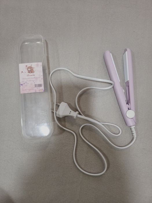 Мініщипці для волосся гофре утюжок