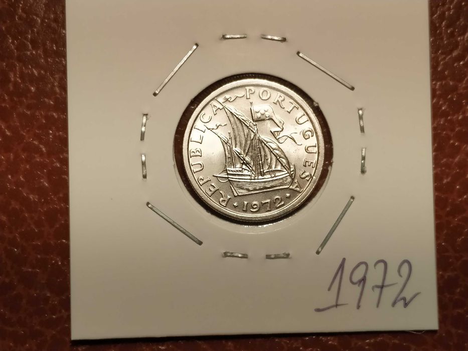 A820 moeda de 2,5 escudos de 1972 Caravela (barcos) - Portugal