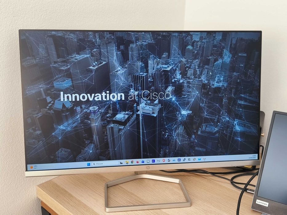 Monitor HP M24f (IPS / Full HD) - Como Novo