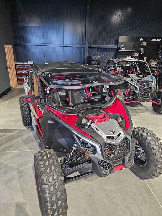 Szyba Maverick X3 szklana uchylna elektrycznie