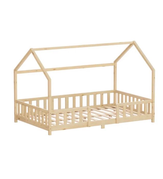 Cama de madeira infantil