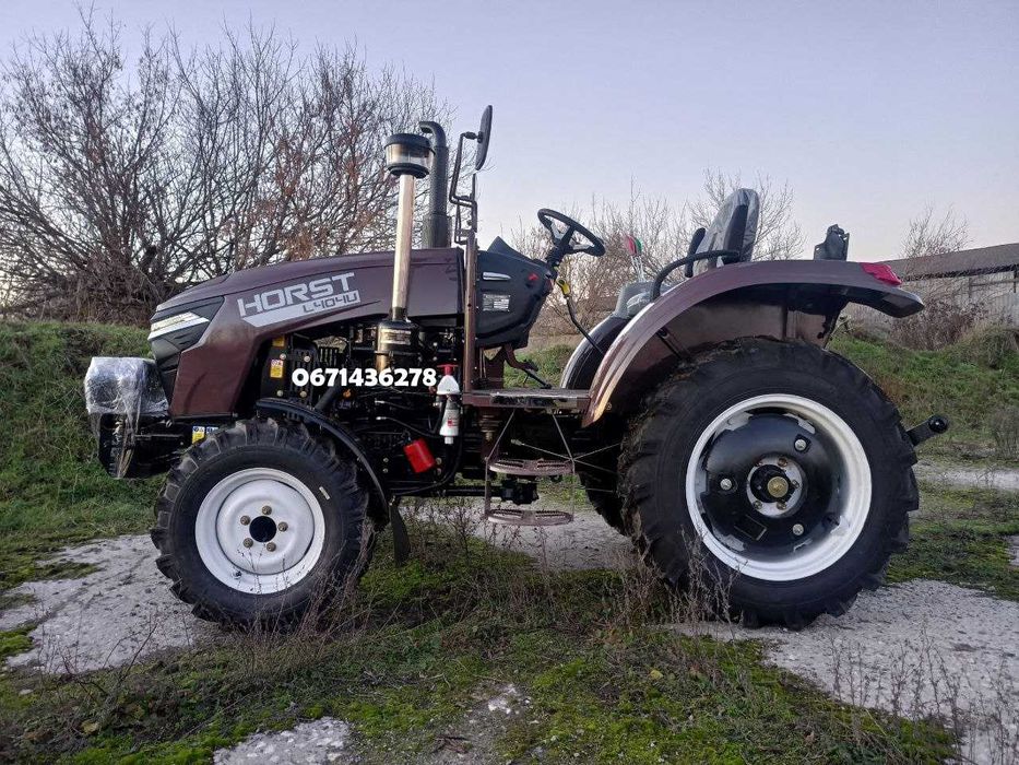 Мінітрактор HORST L 404 U двигун КМ490ВТ примусова гідравліка Доставка