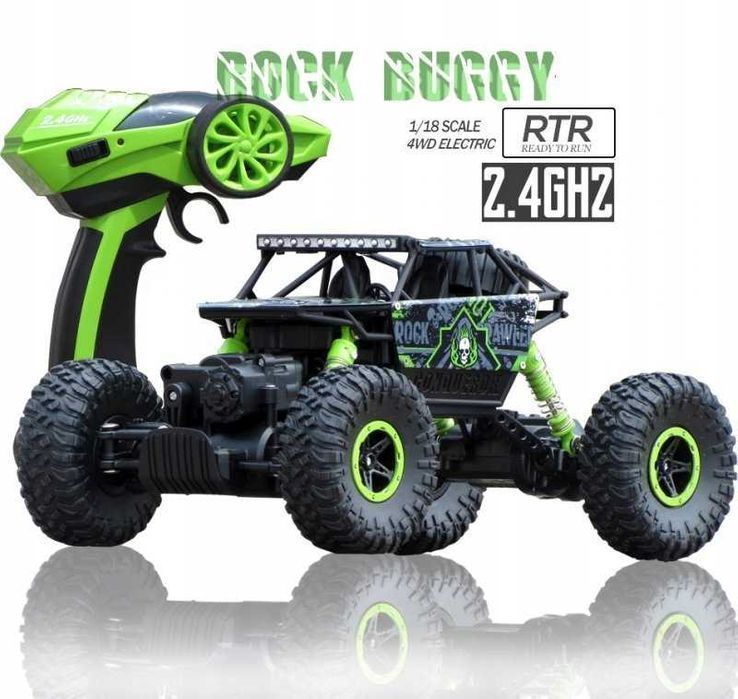 ROCK CRAWLER HB Toys Auto Samochód RC Zdalnie Sterowany TERENOWY 4x4