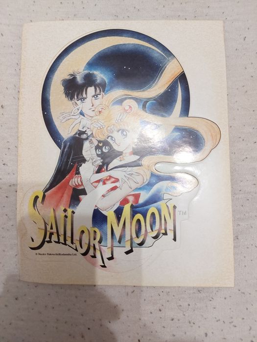Duża naklejka nalepka Sailor Moon, Czarodziejka z Księżyca.