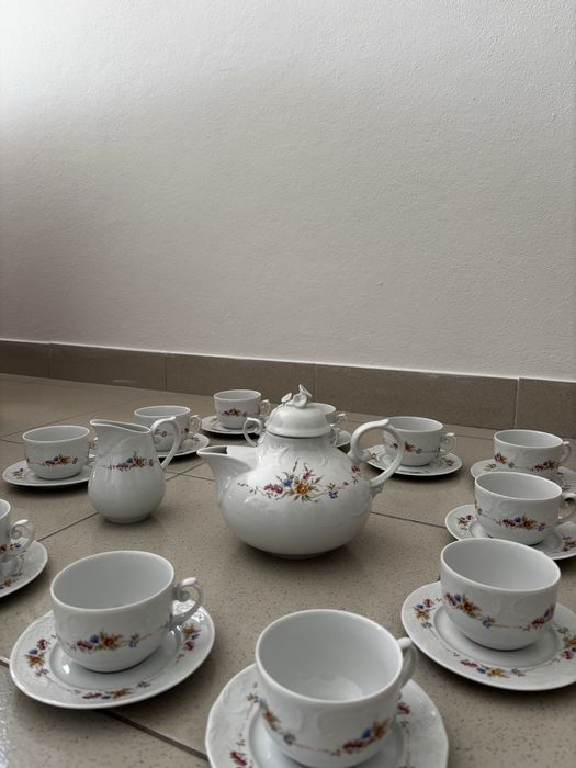 Serviço de chá e café