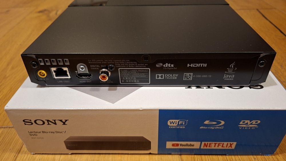 Odtwarzacz Blu-ray/DVD Sony BDP-S3700