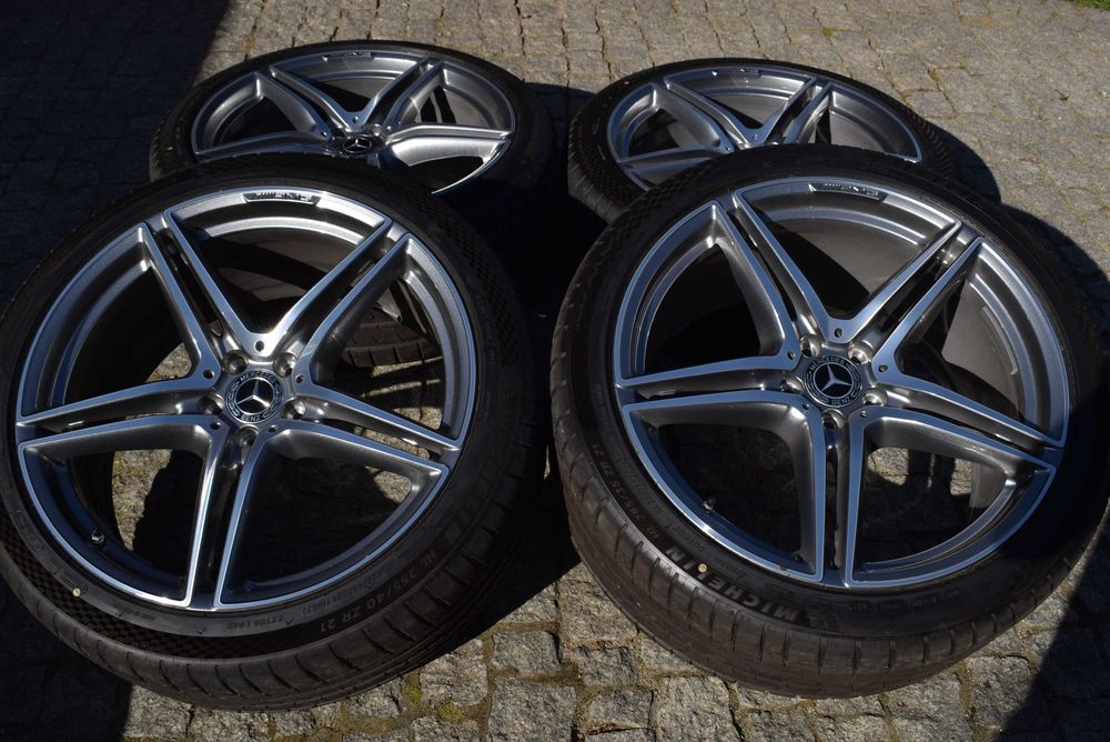 Mercedes AMG S 63 W223 GLC 63 GLS 21 cali przód i tył felgi oryginał