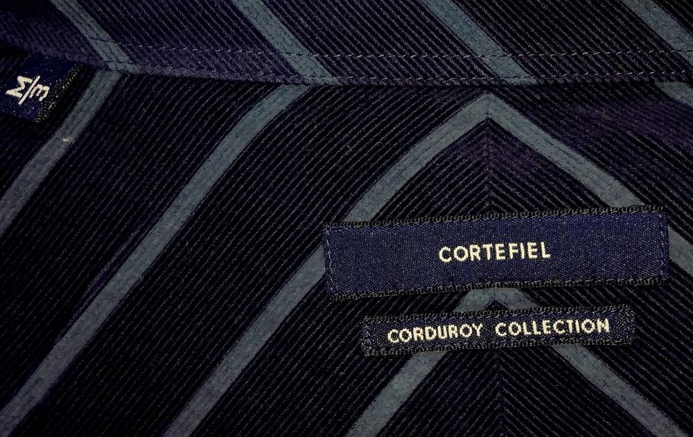 Camisa homem Cortefiel de manga comprida Corduroy Collection - Tam M