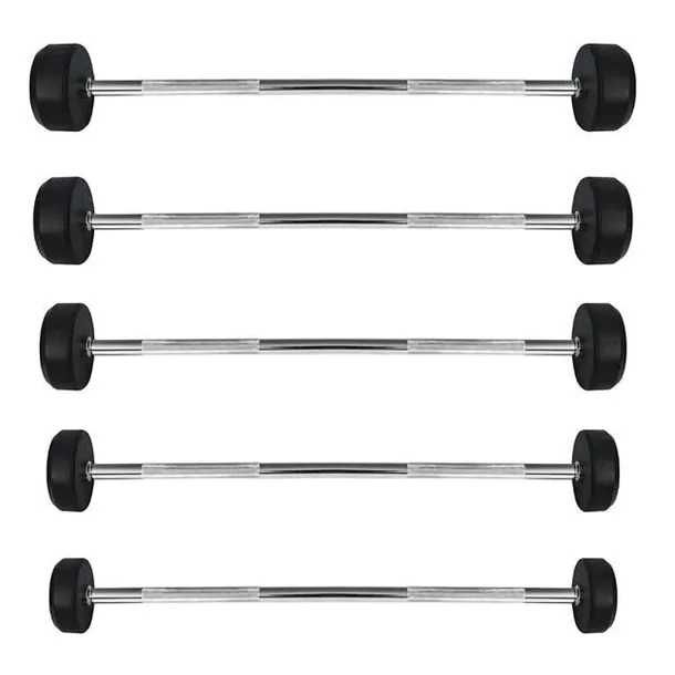 Sztanga Prosta Stała Gumowana, Gryf Prosty - od 10 kg do 55 kg