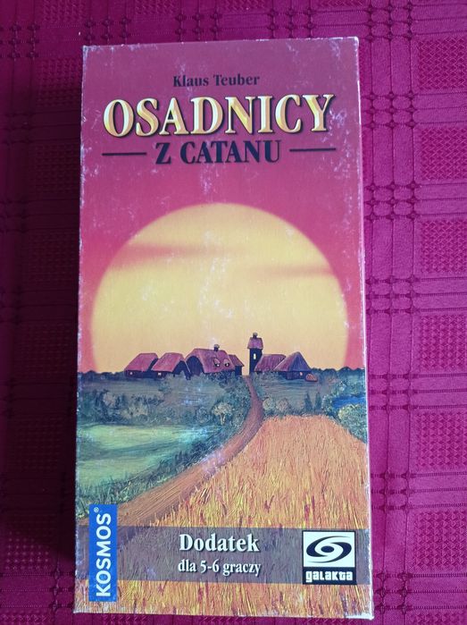 Osadnicy z Catanu dodatek dla 5-6 graczy gra planszowa.