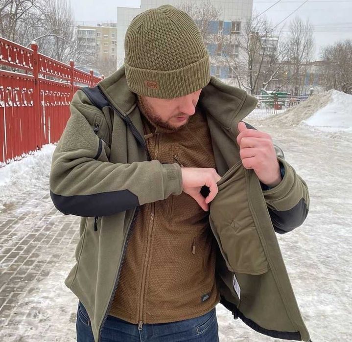 ‼️Куртка Helikon tex Liberty бомбер кофта подвійний фліс супер тепла щільна ‼️