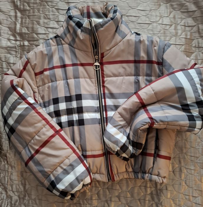 Kurtka ciepła  krata M